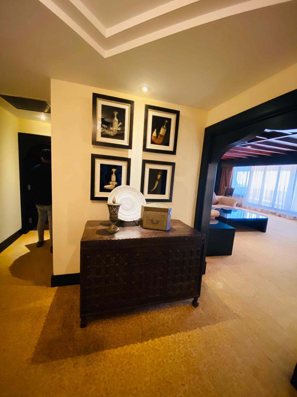 Living room by safa villa movers in Dubai