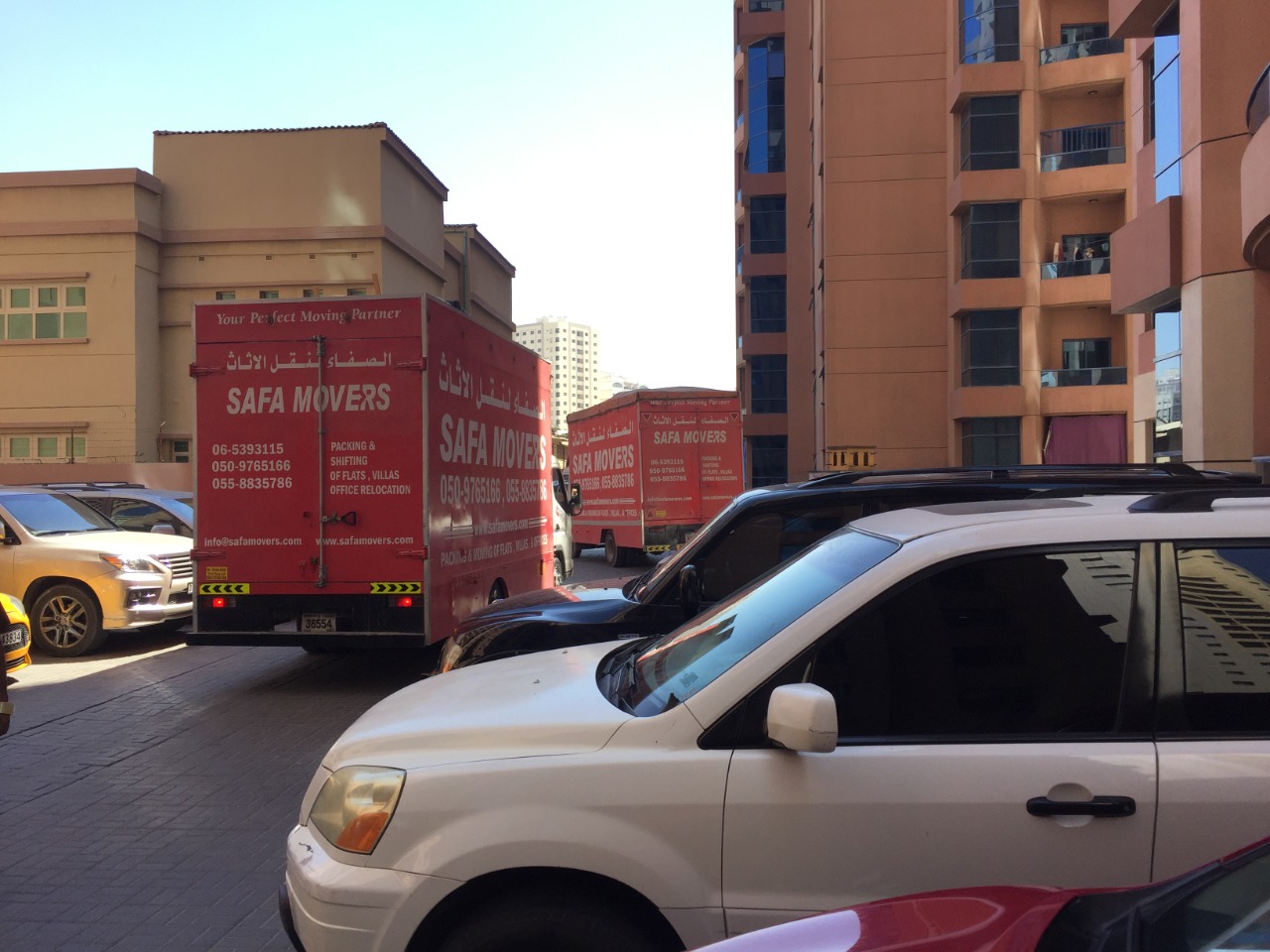 Shifting done by Safa movers and packers in Ajman.