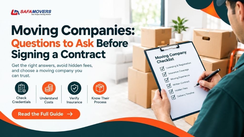 Moving Companies in Dubai